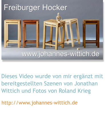 Dieses Video wurde von mir ergnzt mit bereitgestellten Szenen von Jonathan Wittich und Fotos von Roland Krieg